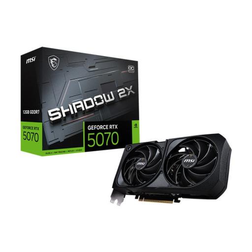 GPU / VGA MSI GeForce RT 5070 12G SHADOW 2X OC