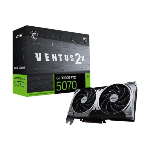 GPU / VGA MSI GeForce RTX 5070 12G VENTUS 2X OC