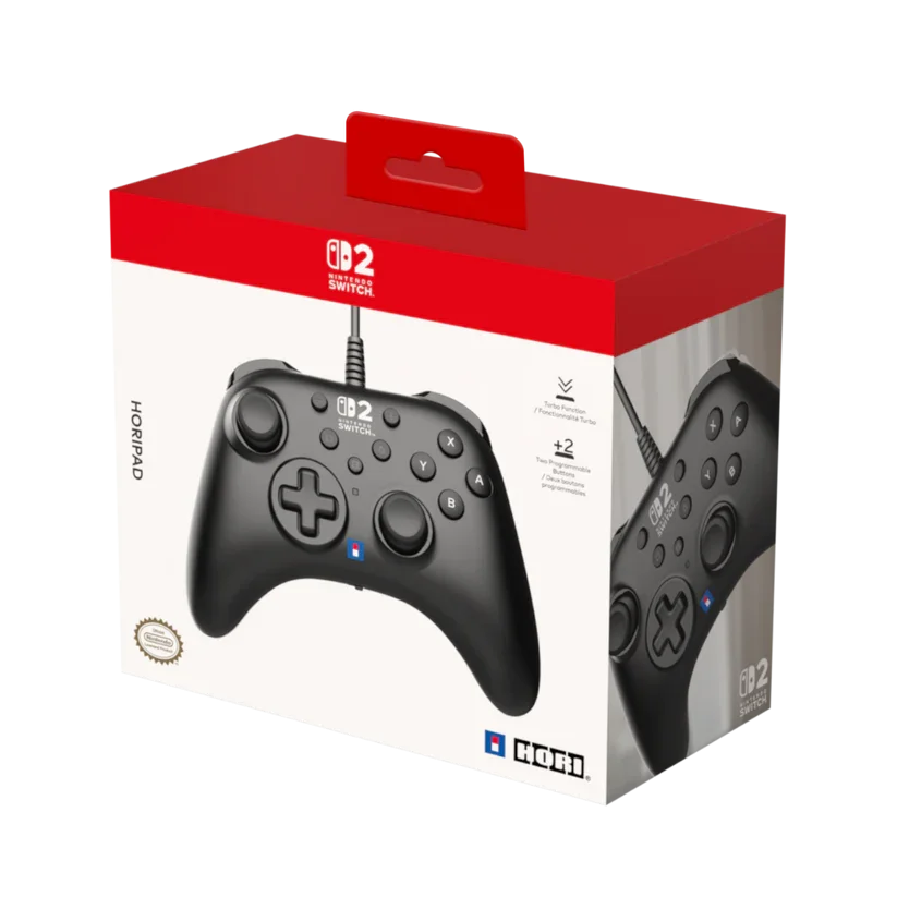 Nintendo Joystick HORIPAD Turbo (Black) for Nintendo Switch™ 2