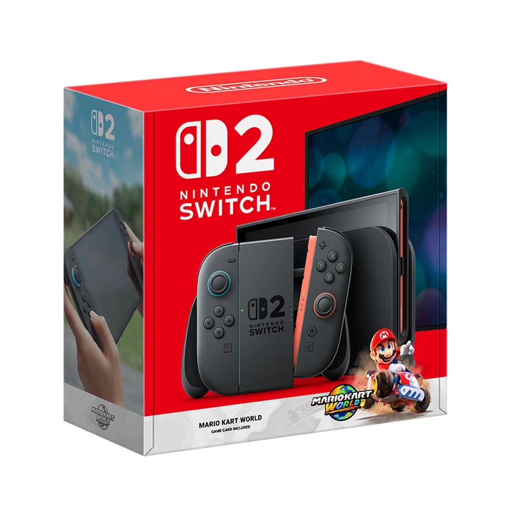 Nintendo Switch 2 + Mario kart world bundle (BEE-S-KB6EA-TH4)