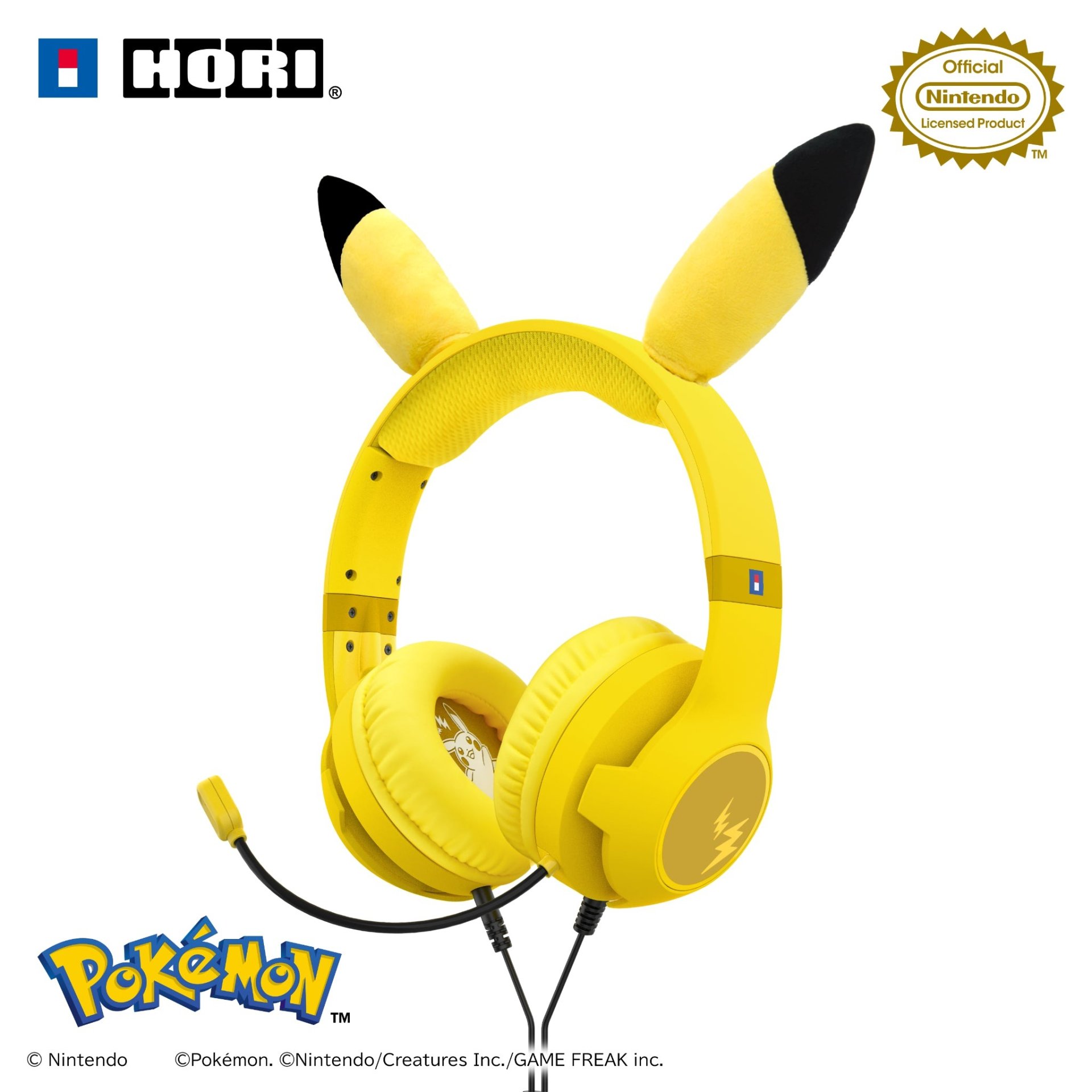 Nintendo Accessories Hori หูฟัง Pikachu Gaming Headset Standard