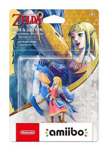 Nintendo Accessories AMIIBO ฟิกเกอร์ ZELDA&LOFTWING (Tears of The Kingdom)