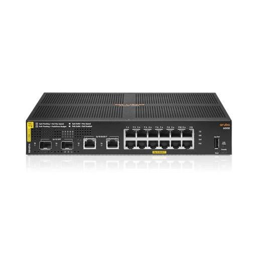 Network Switch Aruba 6000 12G Class4 PoE 2G2SFP (HPE-R8N89A)