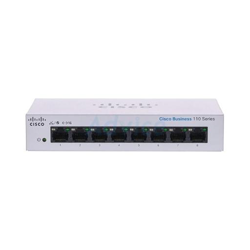 Network Switch Cisco CBS110 Unmanaged 8-port (CBS110-8T-D-EU)