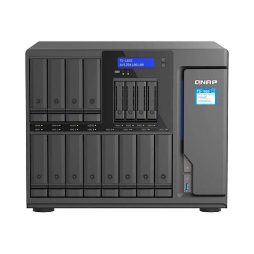Storage NAS QNAP 8-Cores 16-Bay 8GB (QNP-TS-1655-8G)