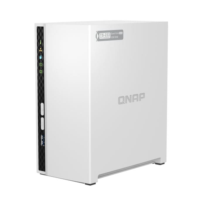 Storage NAS QNAP 4-Cores 2-Bay 2GB (QNP-TS-233)