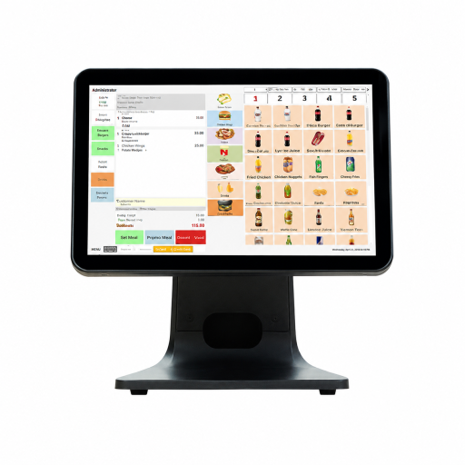 POS ISEE AIO 15inch touch screen + 9.7inch Screen (A168W)