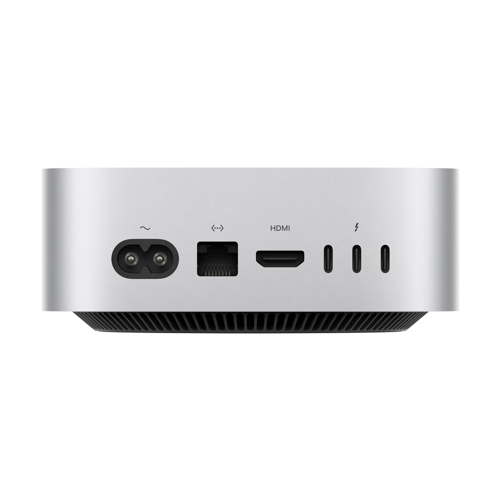 Mac mini M4 chip with 10‑core CPU and 10‑core GPU