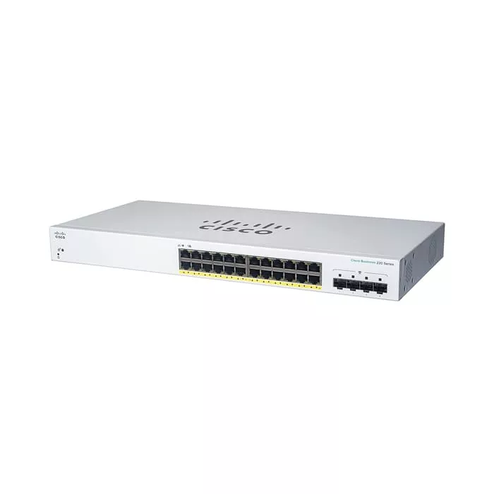 Network Switch Cisco CBS220 Smart 24-port (CBS220-24FP-4G-EU)
