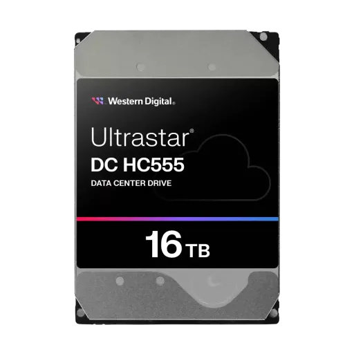 WD Ultrastar HC555 Data Center HDD Storage - 16TB (0B48722)