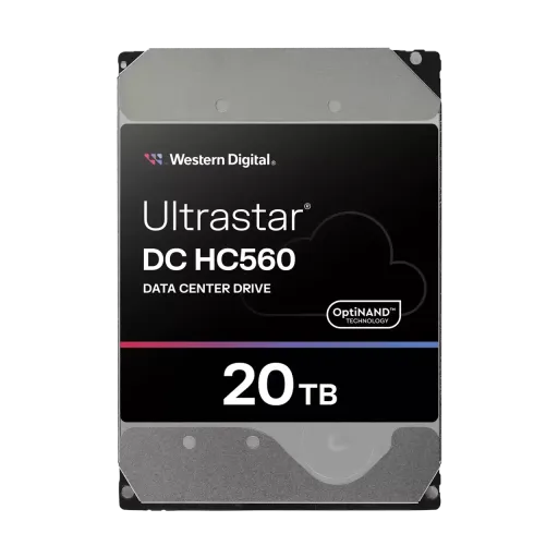 WD Ultrastar DC HC560 HDD Storage - 20TB (0F38785)