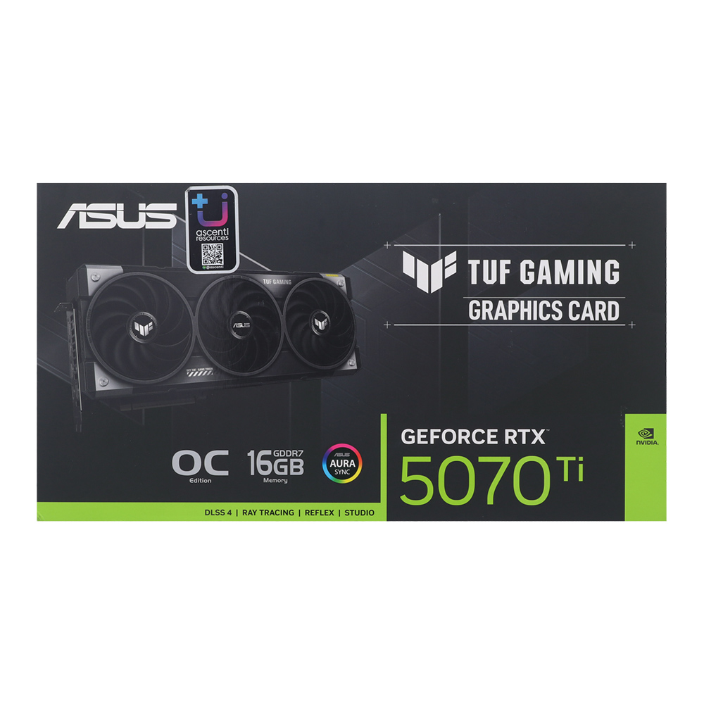 GPU / VGA ASUS TUF Gaming NVIDIA GeForce RTX 5070 Ti 16GB GDDR7 OC Edition(TUF-RTX5070TI-O16G-GAMING)