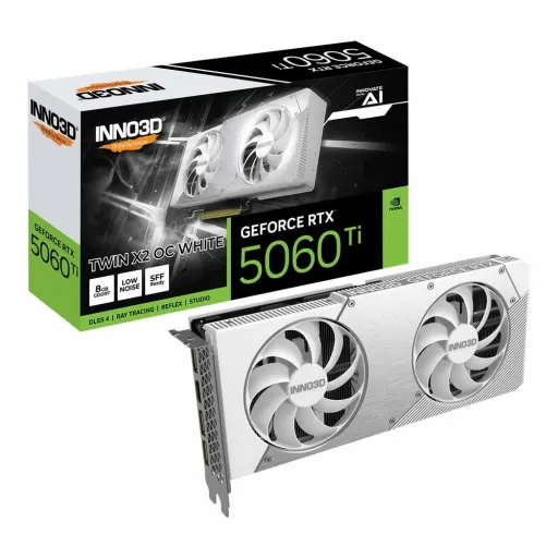 GPU / VGA INNO3D GeForce RTX 5060 Ti Twin X2 OC WHITE 8GB GDDR7 3xDP+HDMI(N506T2-08D7X-193075W)