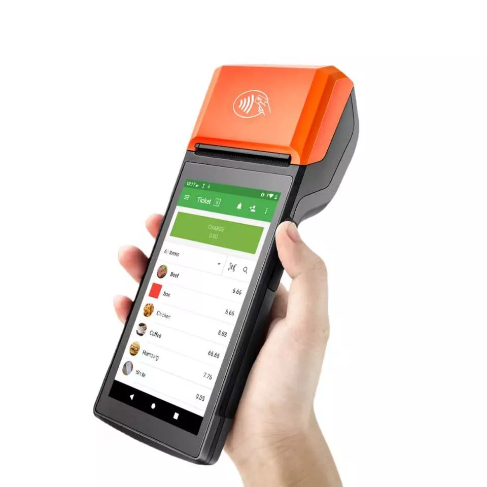 Senraise H10P Android 14 OS 3+32G NFC Touch Screen Android Handheld Pos Machine Payment Terminal System with Thermal Printer
