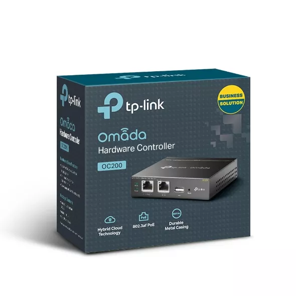 Omada Hardware Controller 2-Port Gigabit Ethernet 1×USB 2.0 (OC200)