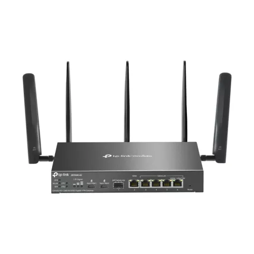 Omada VPN Gateway 4G+ Cat6 AX3000 Wi-Fi 6 6-Port Gigabit (ER706W-4G)