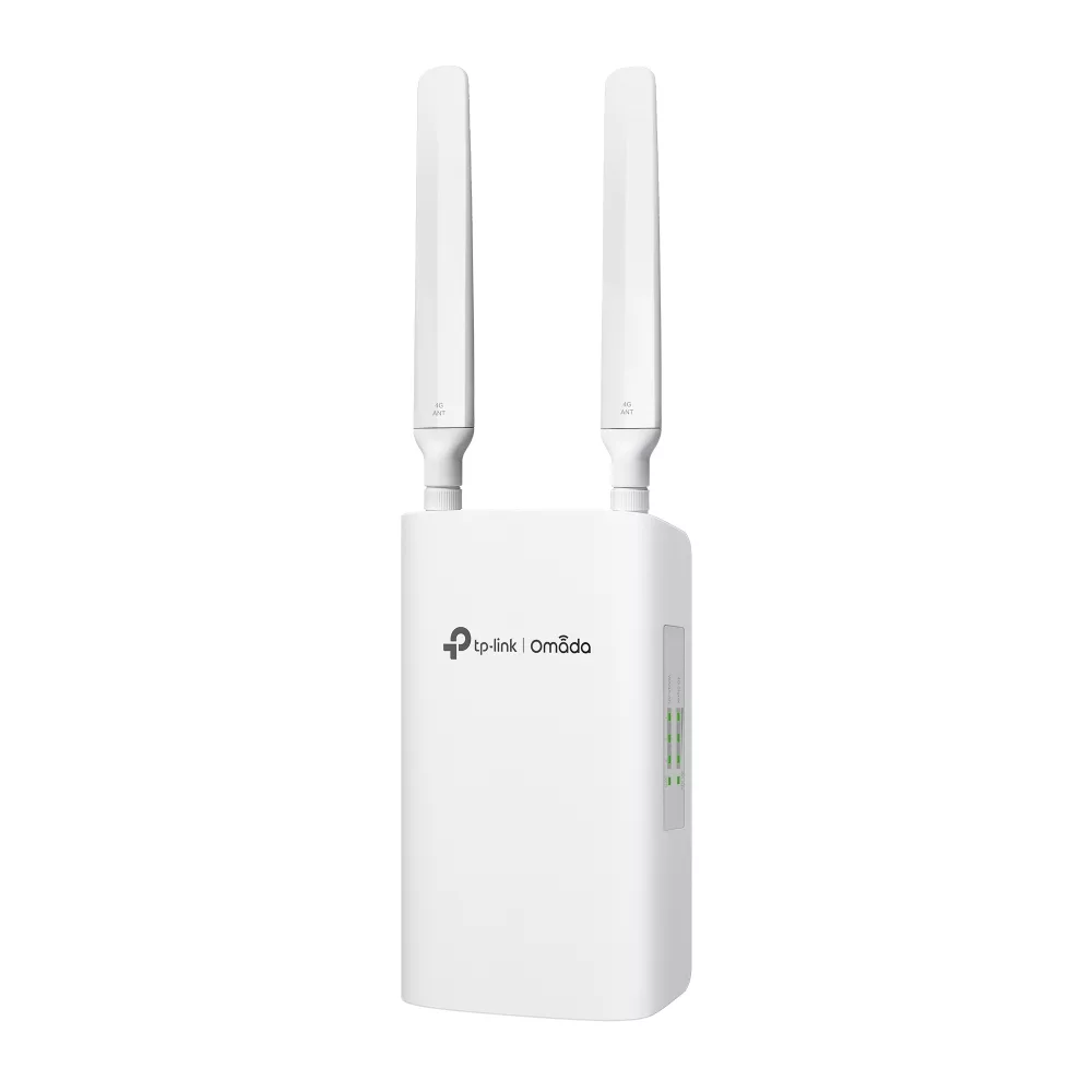 Omada Outdoor Gateway 4G+ Cat6 AX3000 Wi-Fi 6 3-Port Gigabit PoE (ER703WP-4G-Outdoor)