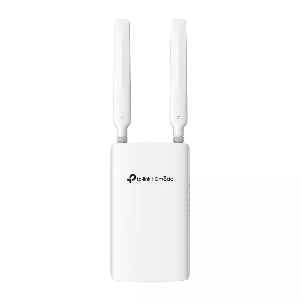 Omada Outdoor Gateway 4G+ Cat6 AX3000 Wi-Fi 6 3-Port Gigabit PoE (ER703WP-4G-Outdoor)