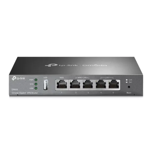 Omada VPN Gateway 5-Port Gigabit Multi-WAN USB 2.0 (ER605 V2)