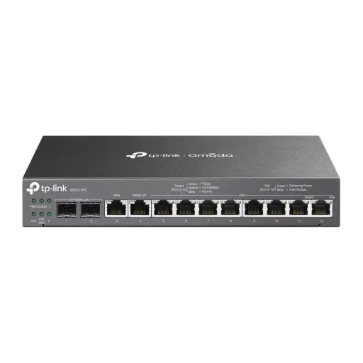 Omada VPN Router 12-Port Gigabit PoE+ 110W (ER7212PC)