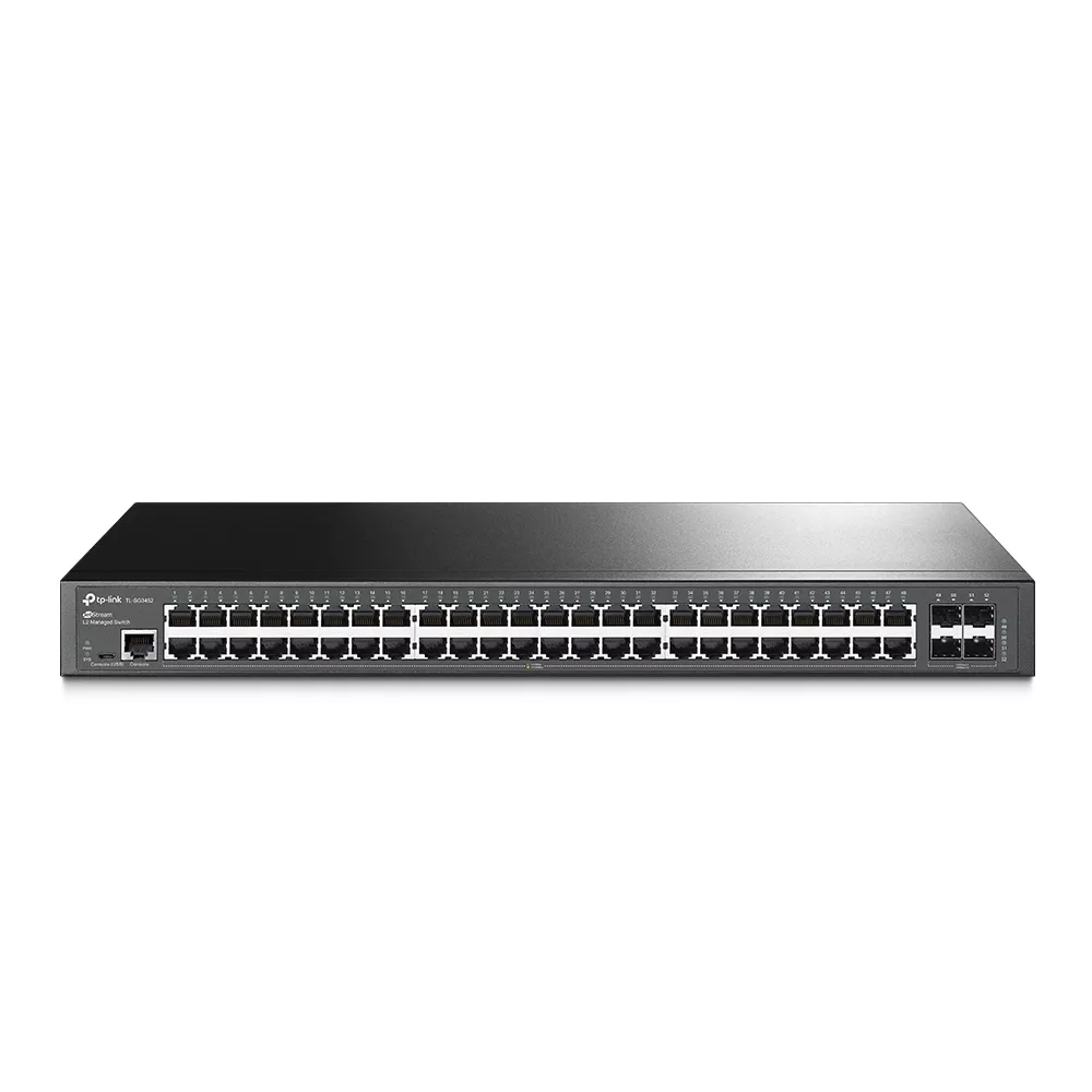 Omada Managed Switch L2+ 48-Port Gigabit 4×SFP Rackmount (SG3452)