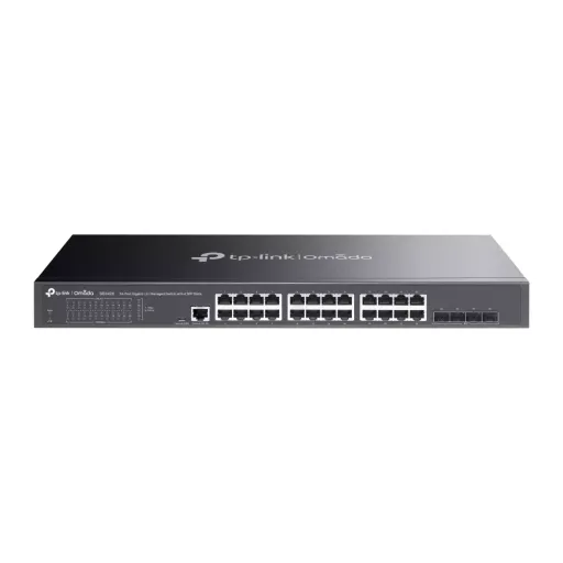 Omada Managed Switch L2+ 24-Port Gigabit 4×SFP Rackmount (SG3428)