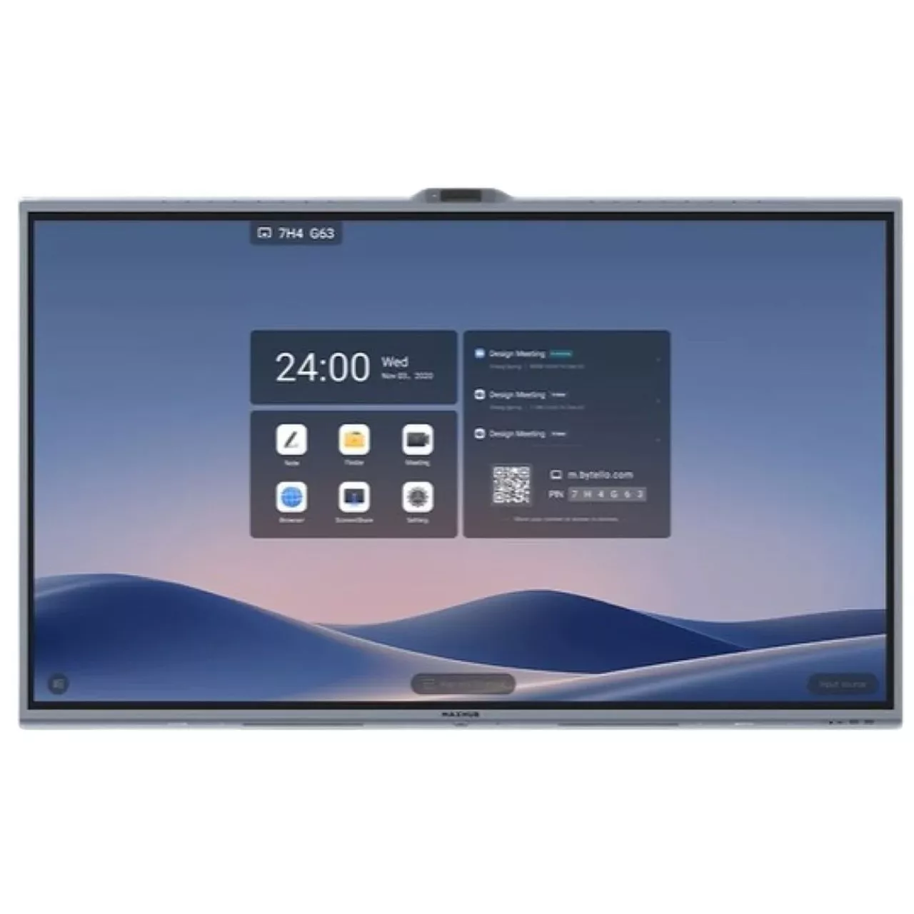MAXHUB Interactive Flat Panel XBoard V7 98" 4K UHD Touch Display (MXH-C9850-WIN-I7)