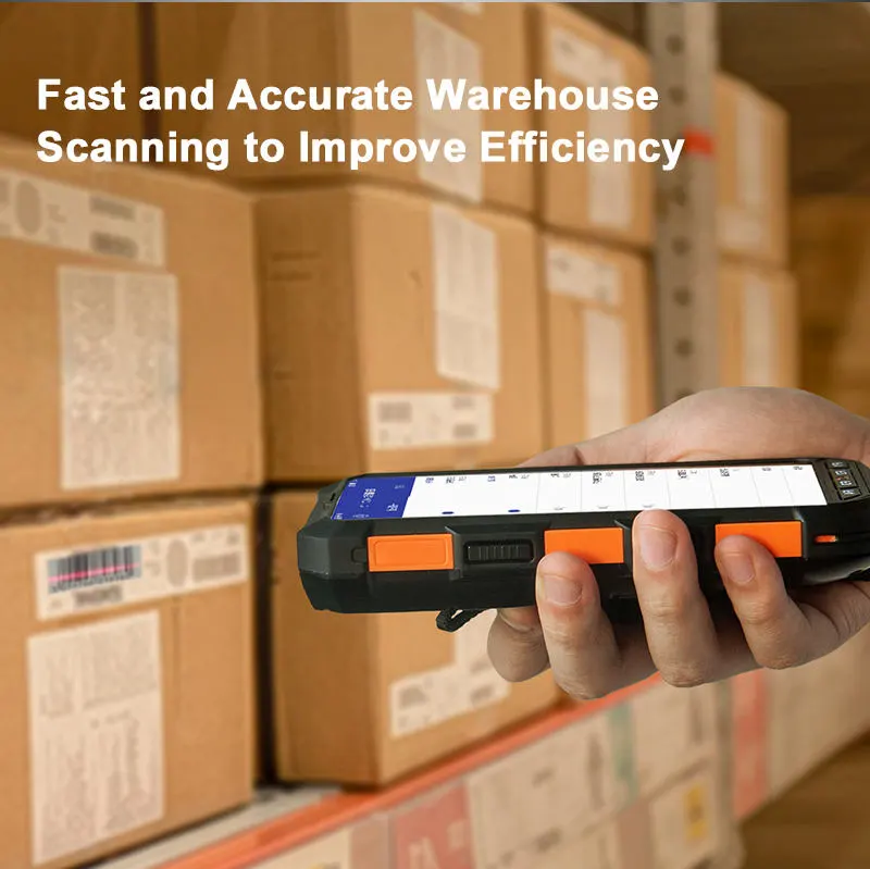 KC Mobile Android 13 Rugged PDA with NFC & 2D Barcode Scanner(C6000)