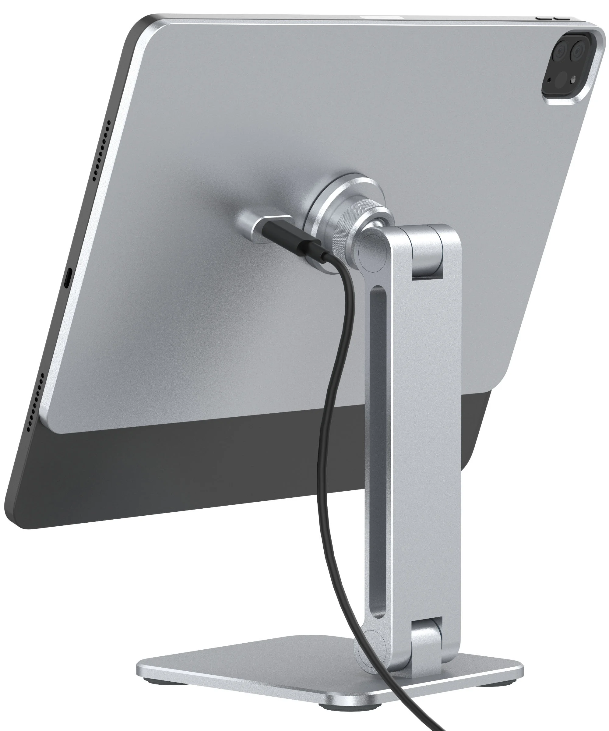 Yicosun Magnetic iPad Stand with PIN Point Charging 360° Rotating (B9-3)