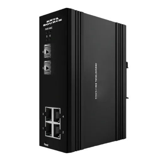 ETS Industrial Managed Switch 16-Port Gigabit 8×RJ45 + 8×SFP (ETN9075-8GX8GT)