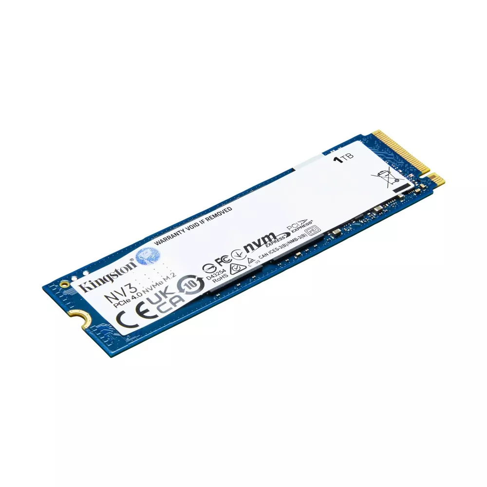 1 TB SSD M.2 PCIe 4.0 KINGSTON NV3 (SNV3S 1000G) NVMe M.2 2280