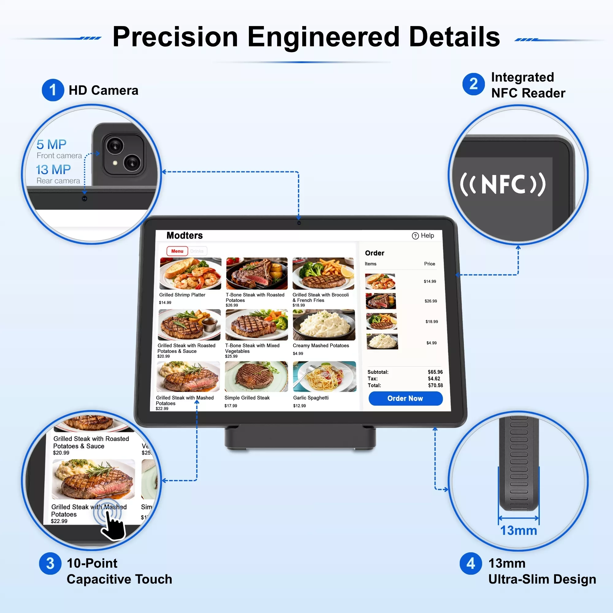 KC Mobile commercial Tablet (KC-POS1096T)