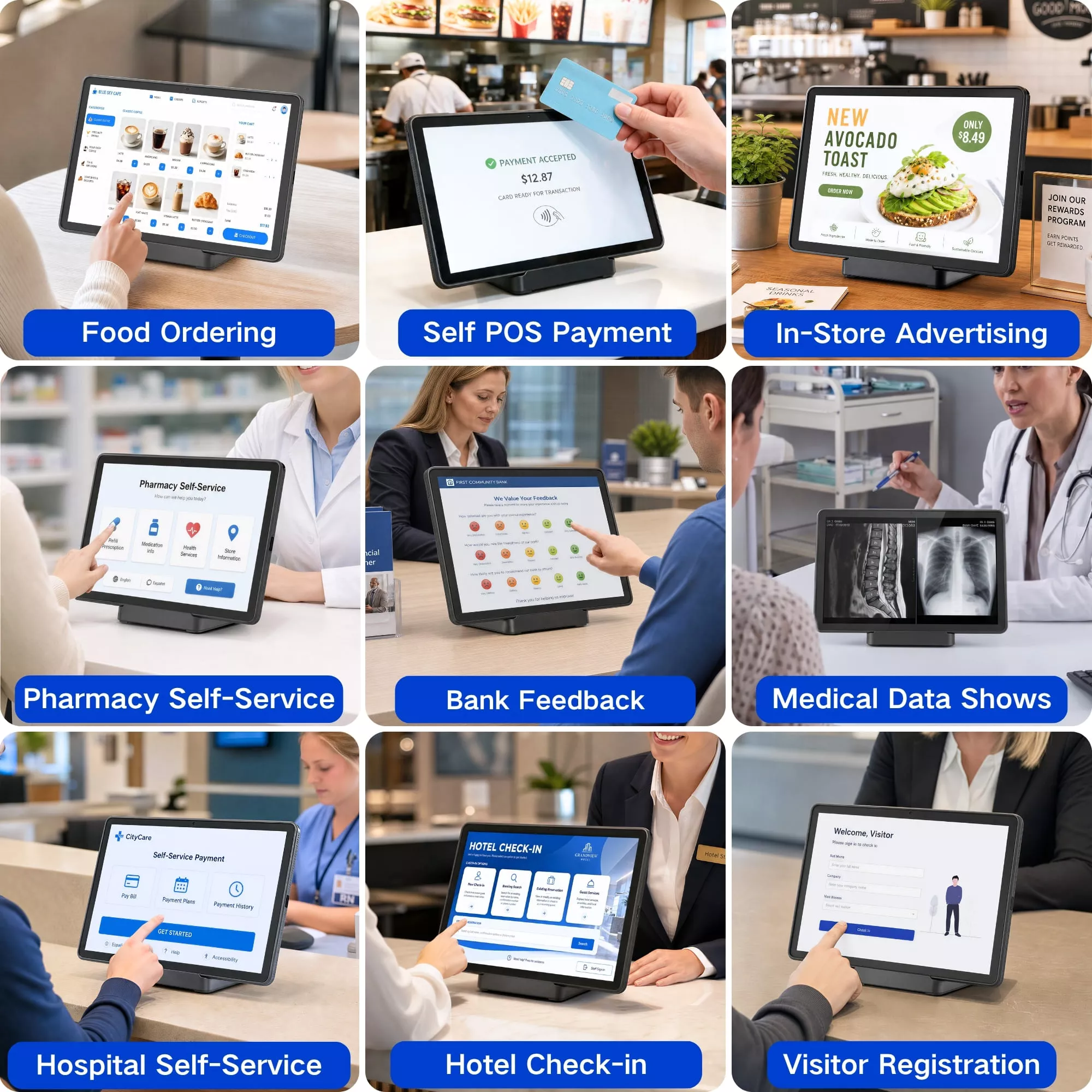 KC Mobile commercial Tablet (KC-POS1096T)