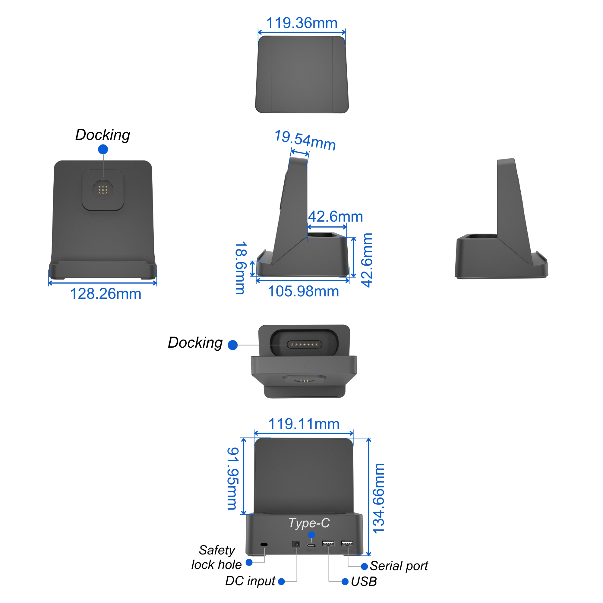 KC Mobile commercial Tablet (KC-POS1096T)