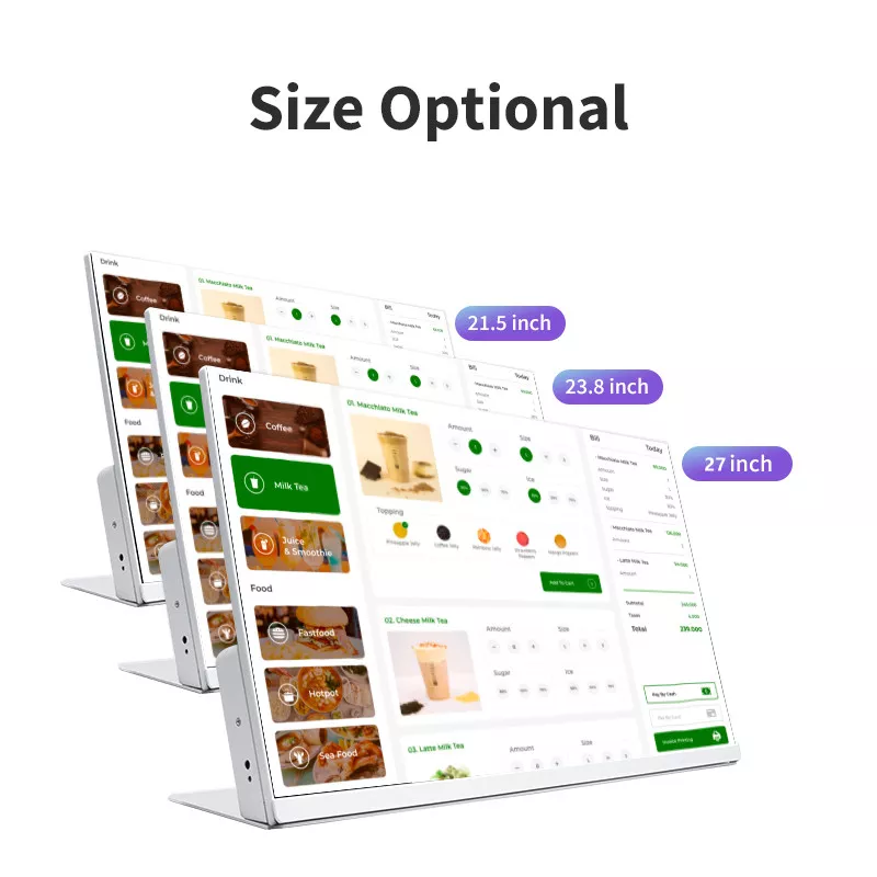 KC Mobile 21.5inch Digital Menu Board Display (KC-JC-21.5W)