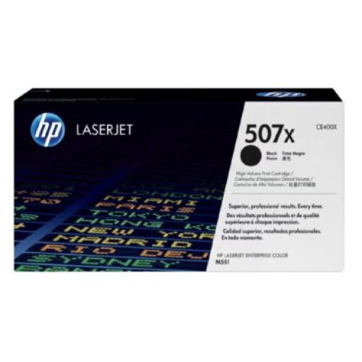 Toner HP 507X Black LJ Print Cartridge (CE400X)