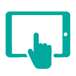 Touch Screen Display Outside the Room